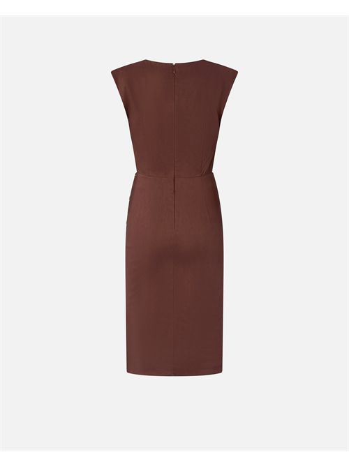 Abito longuette aderente in lino PINKO | 106521A34I/L78